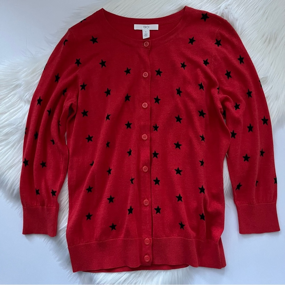 1901 Nordstrom Cardigan (Red) NWOT Size Small